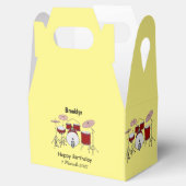 Cartoon Drum kit Bedankdoosjes (Geopend)