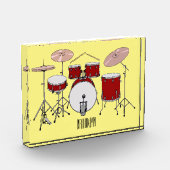 Cartoon Drum kit Fotoblokken (Links)