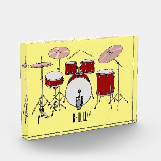 Cartoon Drum kit Fotoblokken (Links)