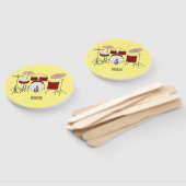 Cartoon Drum kit Handwaaier (Niet-gemonteerd)
