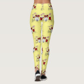 Cartoon Drum kit Leggings (Achterkant)