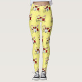 Cartoon Drum kit Leggings (Voorkant)