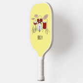 Cartoon Drum kit Pickleball Paddle (Links)