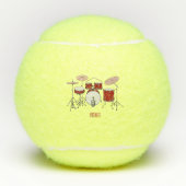Cartoon Drum kit Tennisballen (Voorkant)