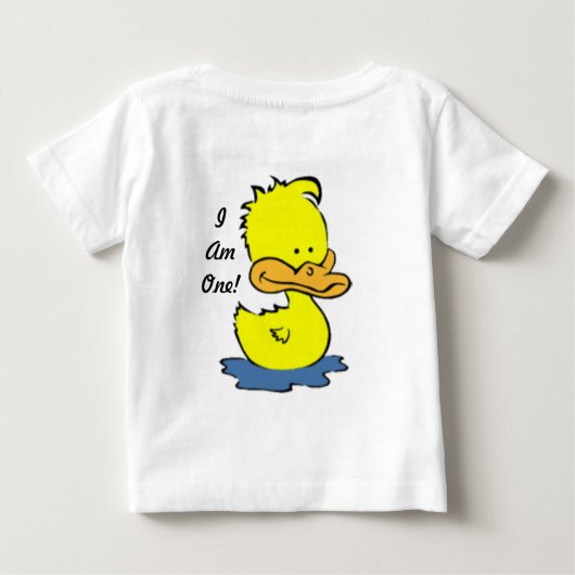 Cartoon Duck, ik ben één shirt (Achterkant)