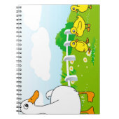 Cartoon Ducks Notitieboek (Voorkant)