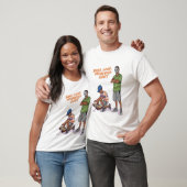 Cartoon Duo With Boombox  Bass Loud T-Shirt (Unisex)