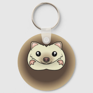 Cartoon Dwerg Egel Sleutelhanger