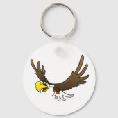 Cartoon Eagle Sleutelhanger (Voorkant)