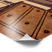 Cartoon “Early to Bed” van W Heath Robinson Foto Afdruk (Hoek)