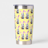 Cartoon Easter Bunny Geïsoleerde Drinkbeker (Rechts)