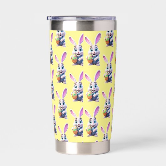 Cartoon Easter Bunny Geïsoleerde Drinkbeker (Rechts)