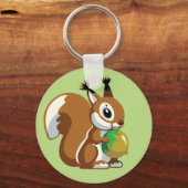 cartoon eekhoorn sleutelhanger (Voorkant)