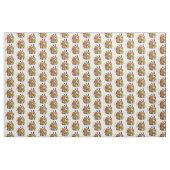 cartoon eekhoorn stof (Fat Quarter)