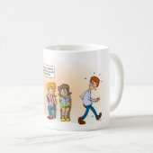 Cartoon; Een geslachtsziekte is goed te behandelen Koffiemok (Voorkant rechts)