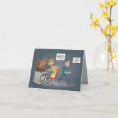 Cartoon; een heel gedoe zo’n bakfiets kaart (Gele Bloem)