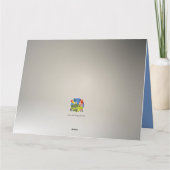 cartoon; een tand laten trekken bij de tandarts kaart (Achterkant)