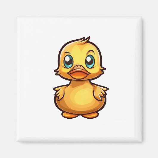 Cartoon eenden illustratie magneet (Voorkant)