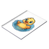 Cartoon eenden illustratie notitieboek (Linkerzijde)