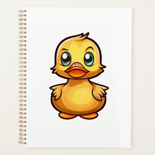 Cartoon eenden illustratie planner (Voorkant)