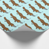 Cartoon-eendenkuiken Cadeaupapier (Hoek)