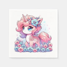 Cartoon Eenhoorn Baby shower