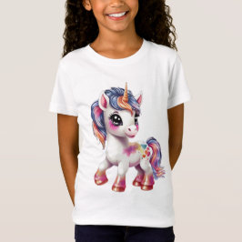 cartoon eenhoorn t-shirt