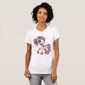 cartoon eenhoorn t-shirt (Voorkant volledig)