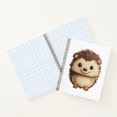 Cartoon egel illustratie notitieboek (Binnen)