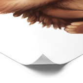 Cartoon egel illustratie poster (Hoek)