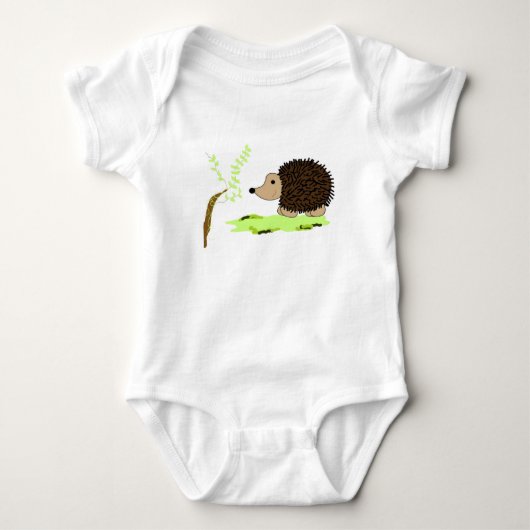 Cartoon Egel Romper (Voorkant)
