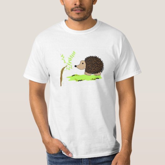 Cartoon Egel T-shirt (Voorkant)