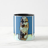 Cartoon Egyptisch beeld Mok (Midden)