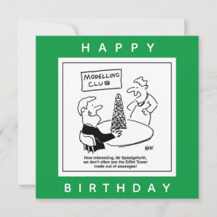 Cartoon Eiffeltoren modelleren Kaart