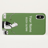 Cartoon Elektrisch thema Case-Mate iPhone Case (Achterkant (horizontaal))