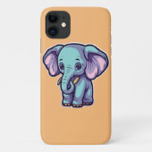 CARTOON ELEPHANT Case-Mate iPhone CASE (Achterkant)