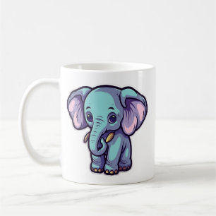 CARTOON ELEPHANT KOFFIEMOK