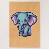 CARTOON ELEPHANT LEGPUZZEL (Verticaal)