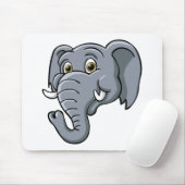 Cartoon Elephant Muismat (Met muis)