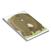 Cartoon Elephant Notitieboek (Rechterzijde)