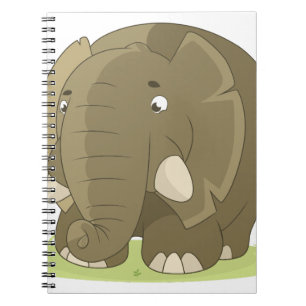 Cartoon Elephant Notitieboek