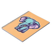 CARTOON ELEPHANT NOTITIEBOEK (Linkerzijde)