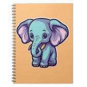 CARTOON ELEPHANT NOTITIEBOEK (Voorkant)