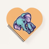 CARTOON ELEPHANT NOTITIEBOEK (Voorkant)