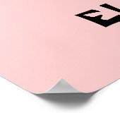 Cartoon Elephant Poster (Hoek)