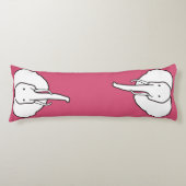 Cartoon Elephant Print Pillow Lichaamskussen (Voorkant)