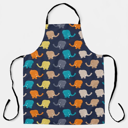 Cartoon Elephant Schort (Voorkant)