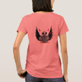 Cartoon engel en duivel t-shirt (Achterkant)