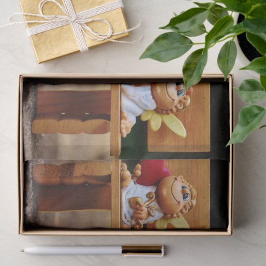 cartoon engelenweefsel tissuepapier (Geschenk)