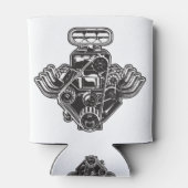 Cartoon-engine Blikjeskoeler (Achterkant)